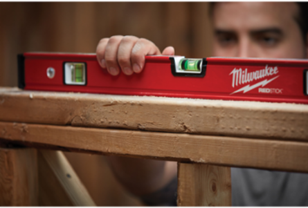 24 Inch REDSTICK™ Compact Box Level, Aluminum, .0005 Inch Accuracy