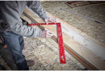 Aluminum Framing Square 400mm x 600mm, 16 Inch Length, High Visibility Markings