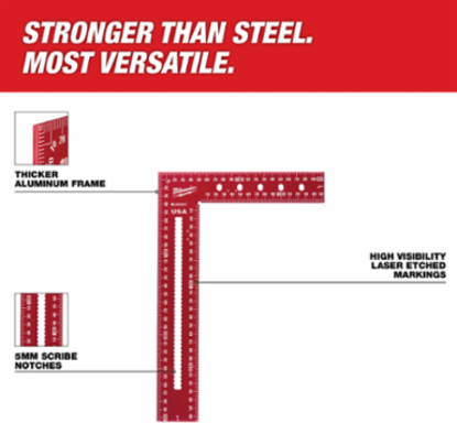 200mm x 300mm Framing Square