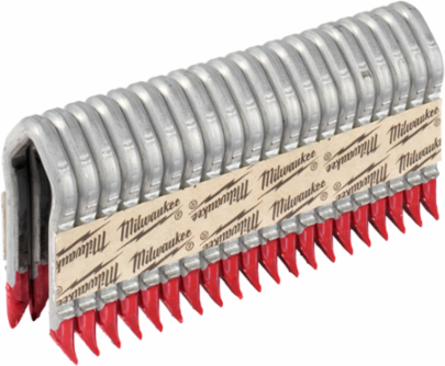 1.5 Inch 9 Gauge Galvanized Staples - 960 Pack, Barbed, Corrosion Resistant