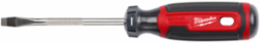 1/4 Inch Slotted Cushion Grip Screwdriver 4 Inch Shaft Length