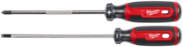 3/16 Inch Cabinet Cushion Grip Screwdriver, 6 Inch Shaft Length, Chrome Finish