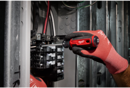 #2 Square 4 Inch Cushion Grip Screwdriver - Precision Control, High Strength Boron Steel