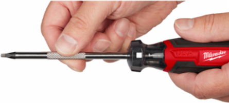 #2 Square 4 Inch Cushion Grip Screwdriver - Precision Control, High Strength Boron Steel
