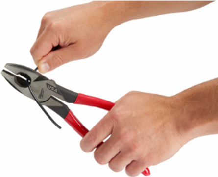 2 PC. Dipped Grip Cutting Pliers Set (USA)