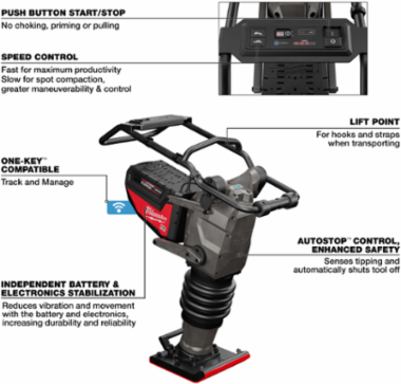 MX FUEL™ 70 kg Rammer Kit