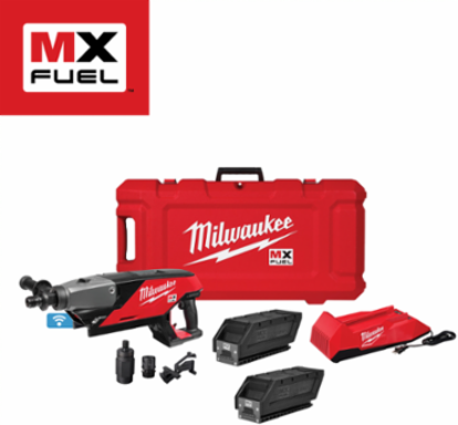 Handheld Core Drill Kit, 6 Inch Capacity, 21.58 lbs Weight, 1-1/4"-7 Chuck