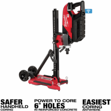 MX FUELTM Handheld Core Drill Kit, 6 Inch Core, 21.58 lbs Weight, 790-1550 RPM