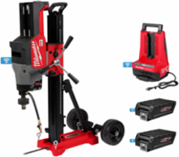 MX FUELTM Core Rig w/ Stand Kit, 14" Coring Capacity, Cordless, Includes 2 Batteries