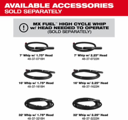 MX FUEL™ High Cycle Concrete Vibrator Kit