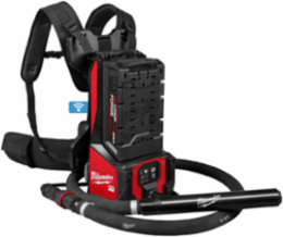 MX FUEL™ Backpack High Cycle Concrete Vibrator Kit w/ 7' Whip / 1.75" Head