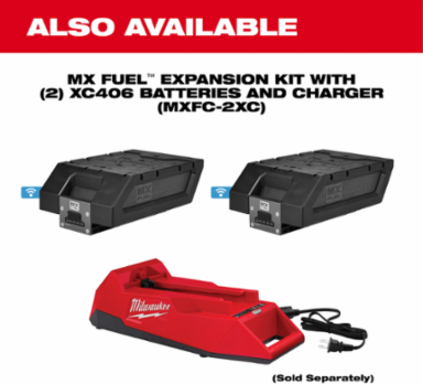 MX FUEL™ Charger with 45 Min Charge Time for CP203 Battery, 90 Min for XC406 Battery