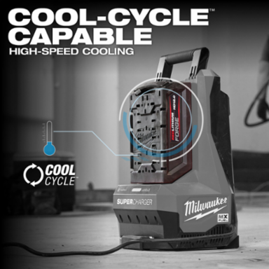 MX FUEL™ Super Charger - Charges MX REDLITHIUM™ FORGE™ XC8.0 in 45 Min, 19.9 lbs