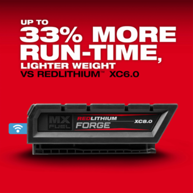 MX FUEL REDLITHIUM FORGE XC8.0 Battery Pack - 8.0 Amp-hour, COOL-CYCLE Capable