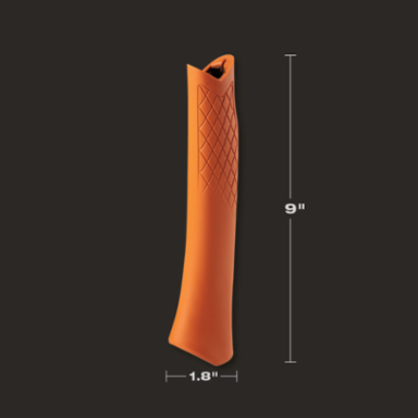 Stiletto Orange Replacement Grip, 9 Inch Length, Fits TIBONETM & TRIMBONETM, Santoprene