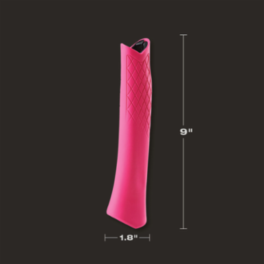 STILETTO Hi-Vis Pink Replacement Grip, 9 Inch Length, 0.98 Inch Max Handle Diameter