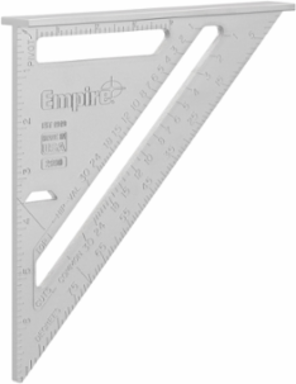 9 Inch Torpedo Level & 7 Inch Rafter Square Combo, Aluminum Construction