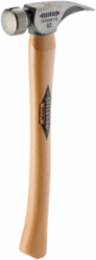 12 oz Titanium Smooth Face Hammer with 18 in. Curved Hickory Handle