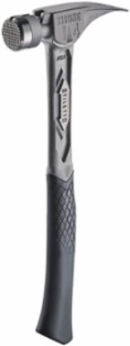 Stiletto 14oz Titanium Framing Hammer with Milled Face & Curved Handle