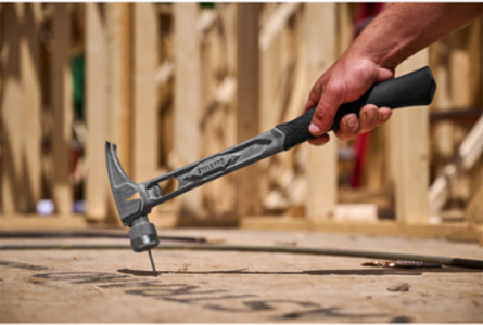 STILETTO® TIBONE™ 15oz Titanium Framing Hammer, Milled Face, Curved Handle