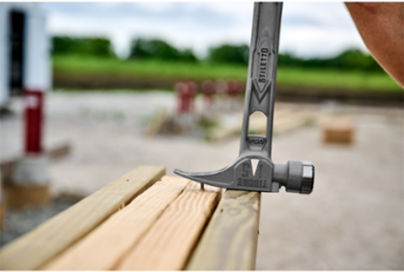 STILETTO® TIBONE™ 15oz Titanium Framing Hammer, Milled Face, Curved Handle