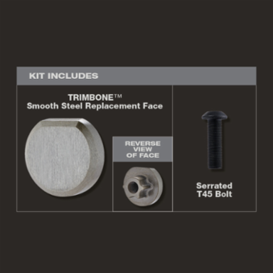 STILETTO Smooth Steel Replacement Face for TRIMBONE Hammer, 0.8 oz
