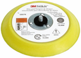Stikit Disc Pad, Blue, 6 Inch x 3/4 Inch, Medium Density, 5/16-24 Thread