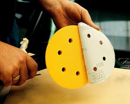 Hookit Disc Pad, 8 Inch, Medium Density Foam, Max RPM 1500, 5 Holes