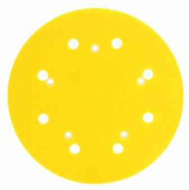 Hookit Disc Pad, 8 Inch, Medium Density Foam, Max RPM 1500, 5 Holes