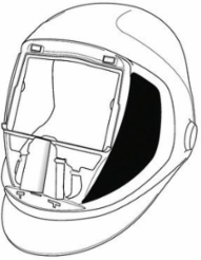 3M Speedglas 9100 Welding Helmet 06-0300-52SW, with SideWindows, 1 EA/Case