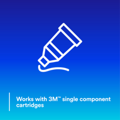 3M™ Threaded Cartridge Nozzle 08187, 50/Carton, 6 Cartons/Case