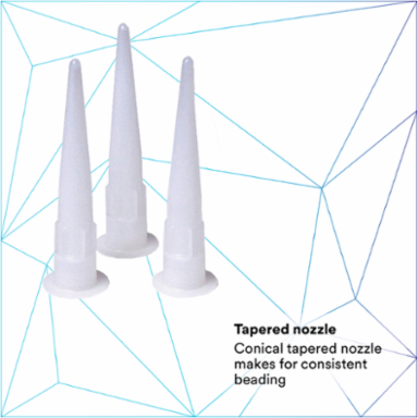 3M™ Threaded Cartridge Nozzle 08187, 50/Carton, 6 Cartons/Case