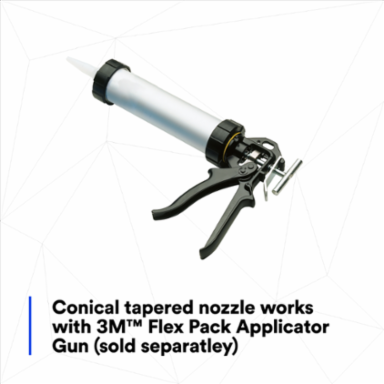 3M™ Flex Pack Nozzle 08188, 25/Carton, 6 Cartons/Case