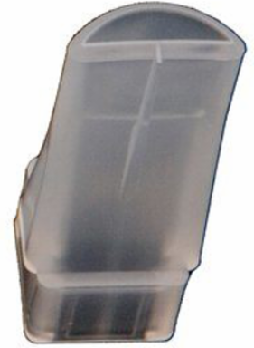 Rounded OEM Seam Sealer Tip, 3/8 Inch, Opaque, 6 Bags per Case