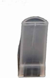 Rounded OEM Seam Sealer Tip, 3/8 Inch, Opaque, 6 Bags per Case