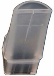 1/2 Inch Rounded OEM Seam Sealer Tip, Opaque, 6 Tips per Bag