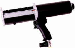 Performance Pneumatic Applicator, 400 mL, Black, for 2-Part Cartridges