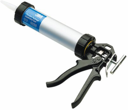 Flexible Package Applicator Gun, 310 mL, 12:1 Dispersion Ratio, Metal Components