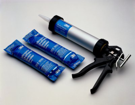 Flexible Package Applicator Gun, 310 mL, 12:1 Dispersion Ratio, Metal Components
