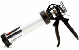Flexible Package Applicator Gun, 310 mL, 12:1 Dispersion Ratio, Metal Components