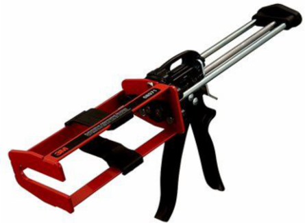 Manual Cartridge Applicator Gun, 200 mL, Red/Black, 1 per case
