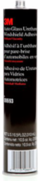3M Auto Glass Urethane Windshield Adhesive, 08693, 10.5 fl oz Cartridge, 12 per case