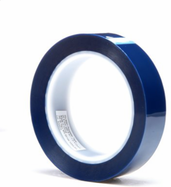 3M Polyester Tape 8991 Blue, 1 in x 72 yd 2.4 mil, 36 rolls per case Bulk