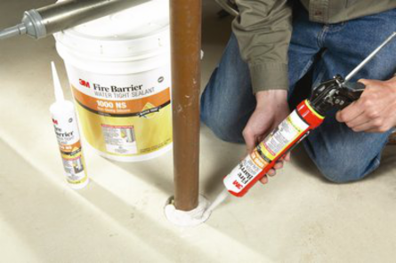 3M Fire Barrier Water Tight Sealant 1000 NS, 4.5 gallon, Pail, 1/case