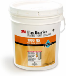 3M Fire Barrier Water Tight Sealant 1000 NS, 4.5 gallon, Pail, 1/case