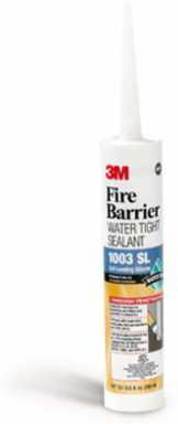 3M Fire Barrier Water Tight Sealant 1003 SL, 10.1 fl. oz., Cartridge, 12/case