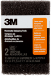 3M™ Heavy Duty Stripping Pads 10112NA, 3 3/4 in x 6 in x 7/16 in