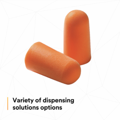 3M™ Foam Earplugs 1100, Uncorded, 1000 Pair/Case