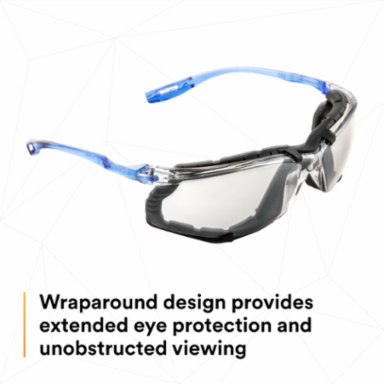 3M™ Virtua™ CCS Protective Eyewear 11874-00000-20, with Foam Gasket, I/O Mir Anti-Fog Lens, 20 EA/Case