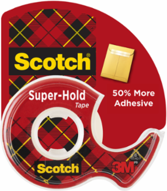 Scotch® Super-Hold Tape, 198-ESF, 3/4 in x 650 in (19 mm x 16.5 m)